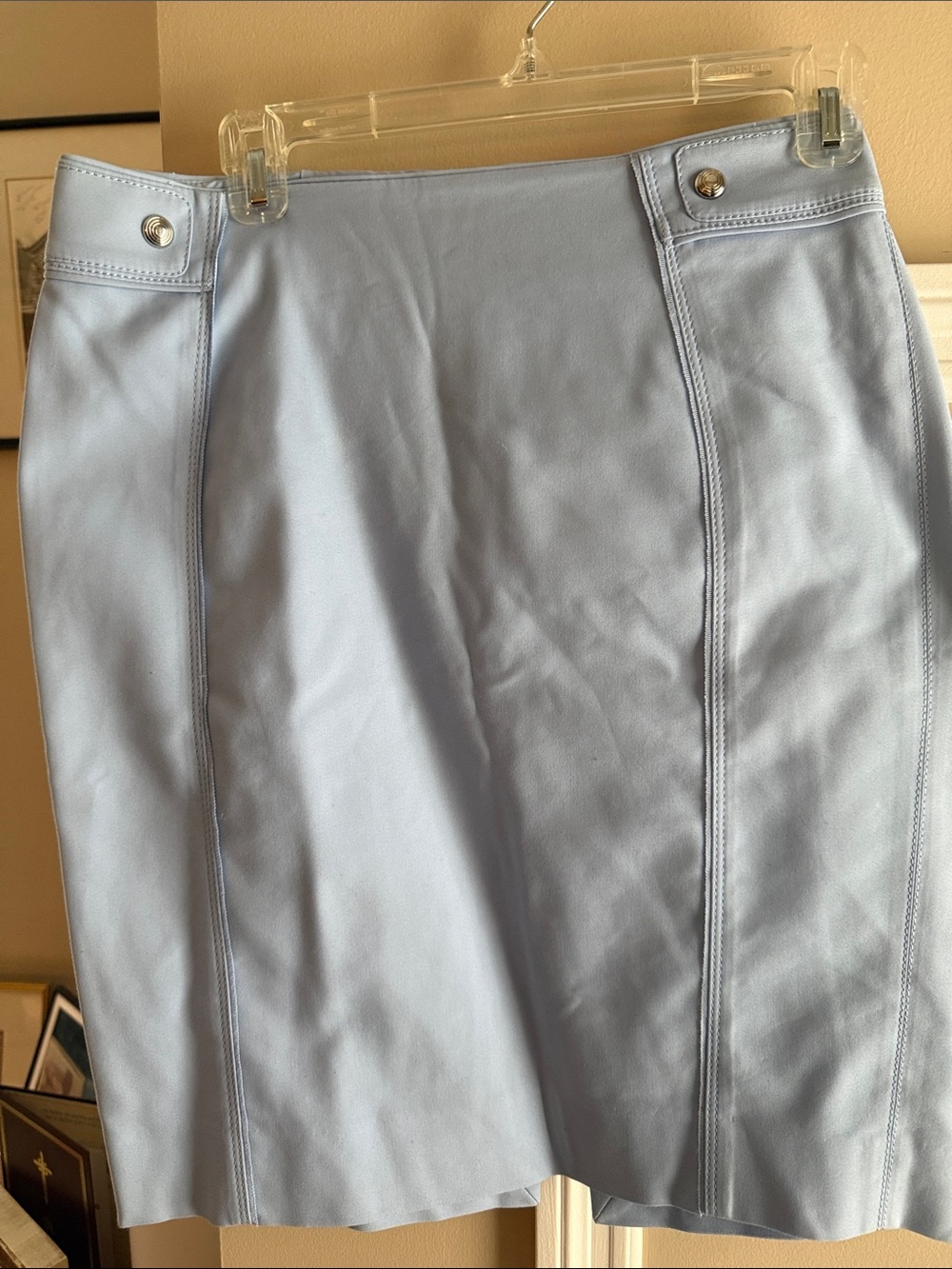 Trendy walk in to fall looking fabulous for cheap Light Blue A-Line Skirt.